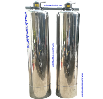 bộ lọc nước giếng khoan chế tạo bằng INIX SUB 304 loc nuoc gieng khoan gia dinh